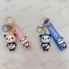 Cartoon cute fruit bear car key pendant, creative keychain, mascot souvenir bag pendant Application Scenario